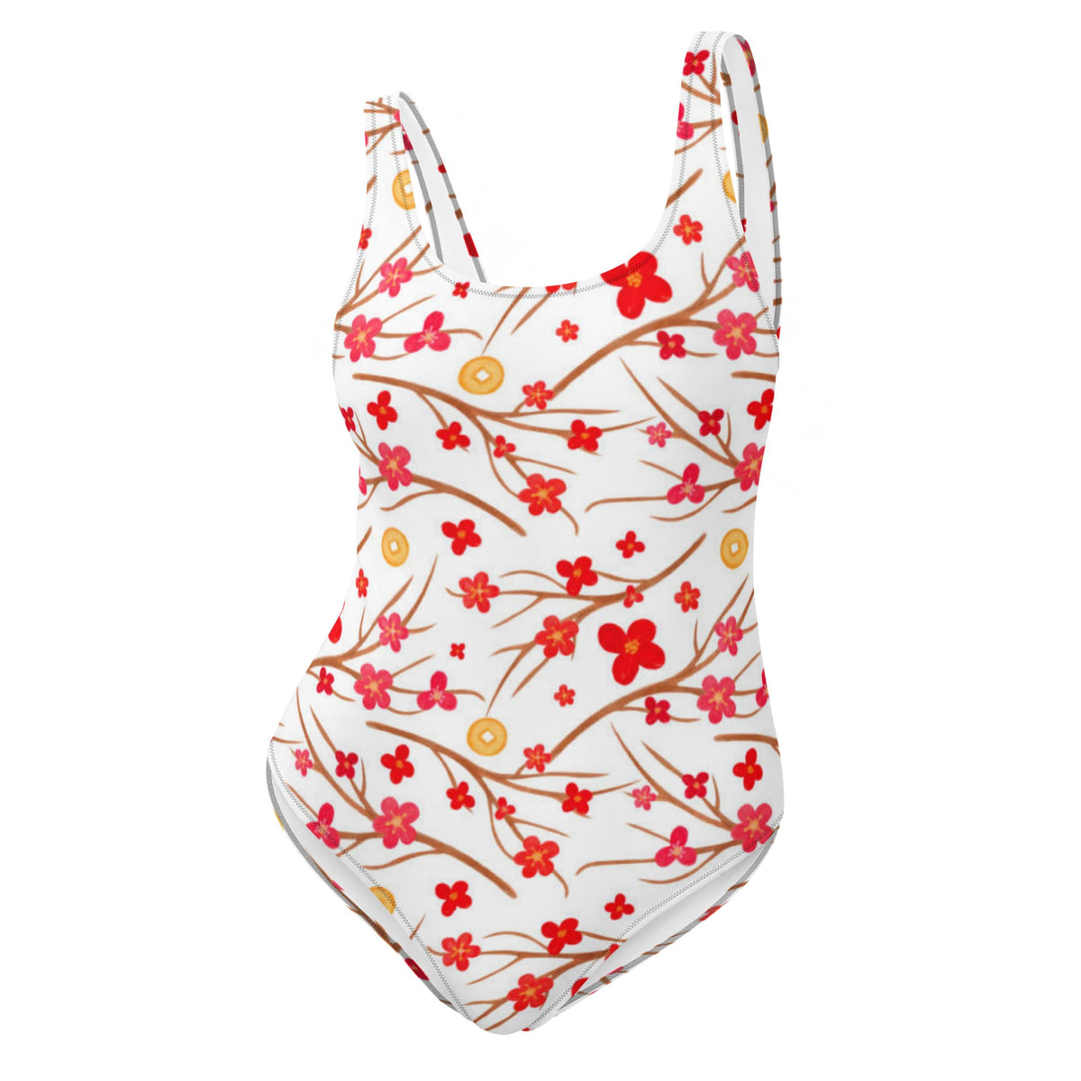 Women's One-Piece Swimsuit, Swimwear - PratSN