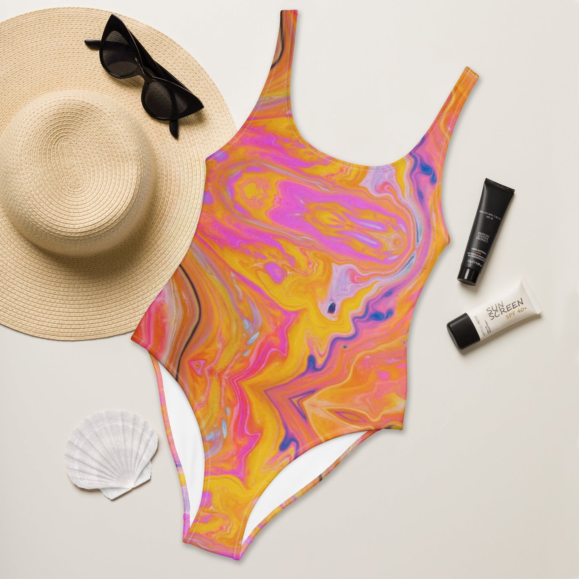Women's One-Piece Swimsuit, Swimwear - PratSN