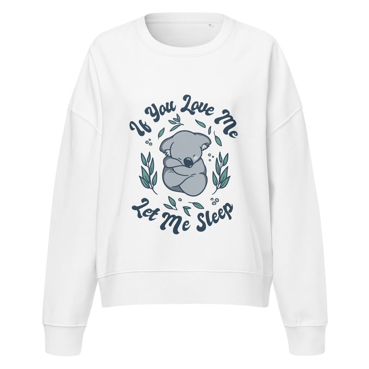 Women’s organic crew neck sweatshirt - PratSN
