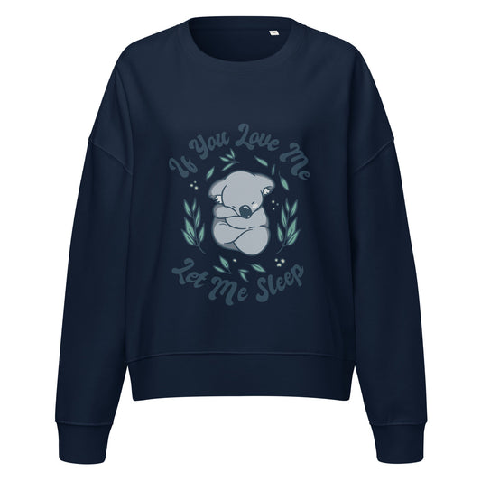 Women’s organic crew neck sweatshirt - PratSN