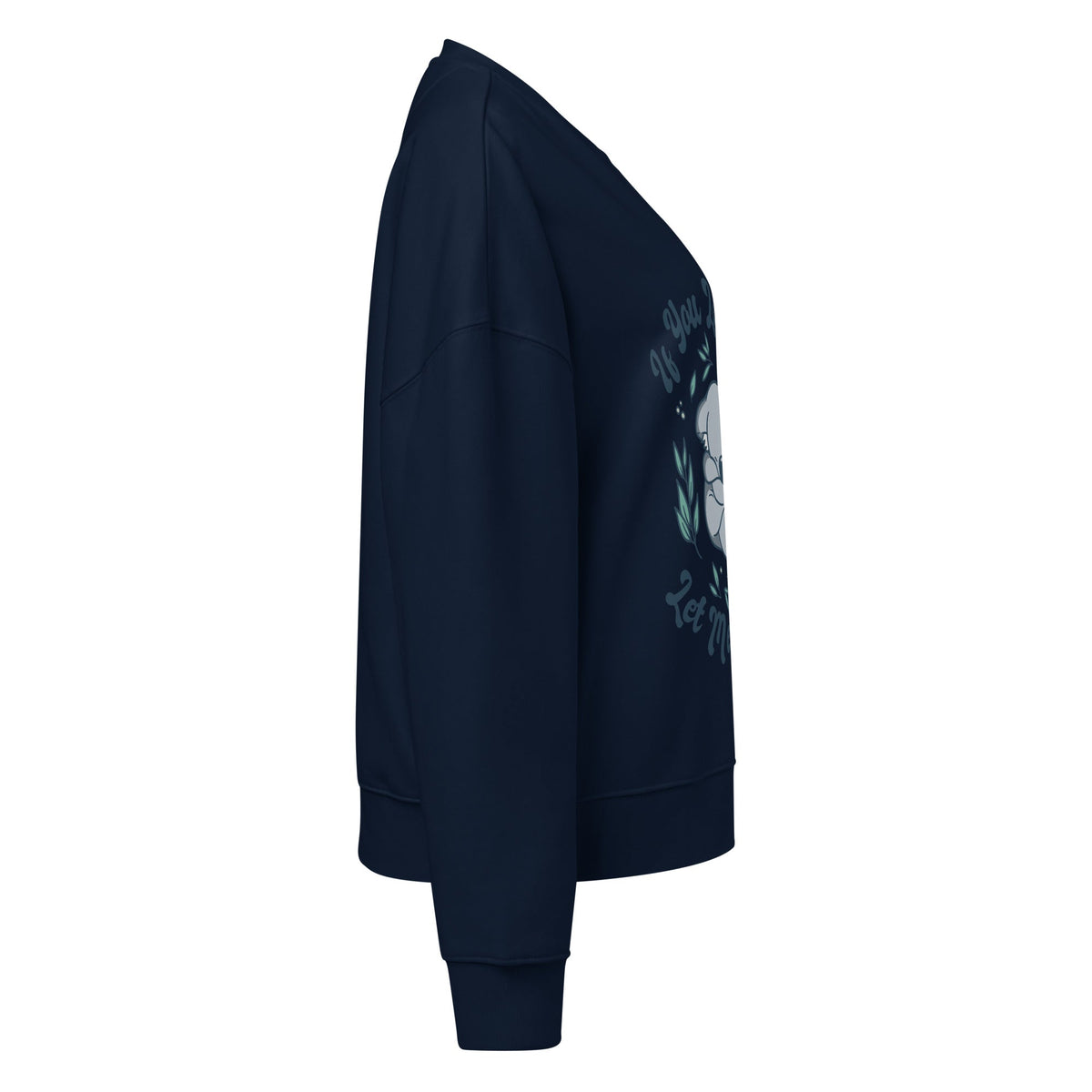 Women’s organic crew neck sweatshirt - PratSN