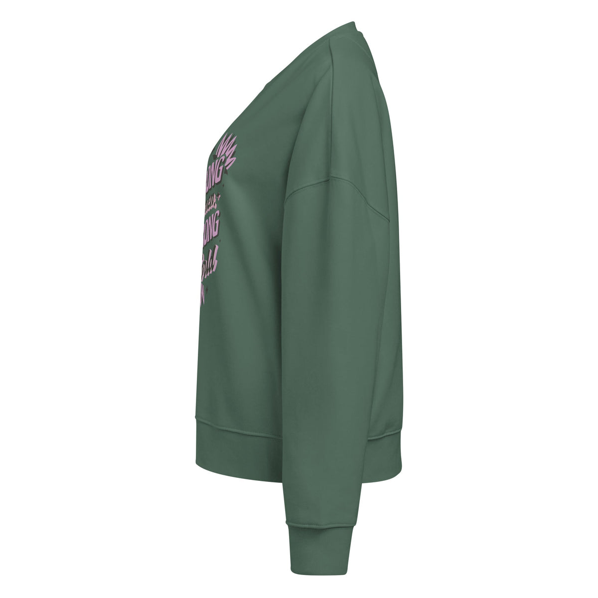 Women’s organic crew neck sweatshirt - PratSN