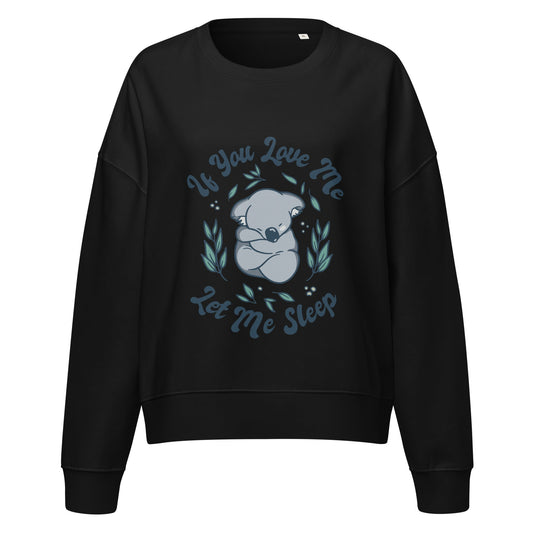 Women’s organic crew neck sweatshirt - PratSN