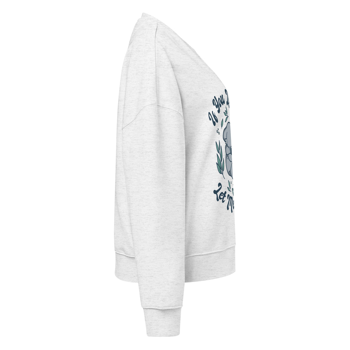 Women’s organic crew neck sweatshirt - PratSN