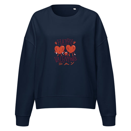 Women’s organic crew neck sweatshirt - PratSN