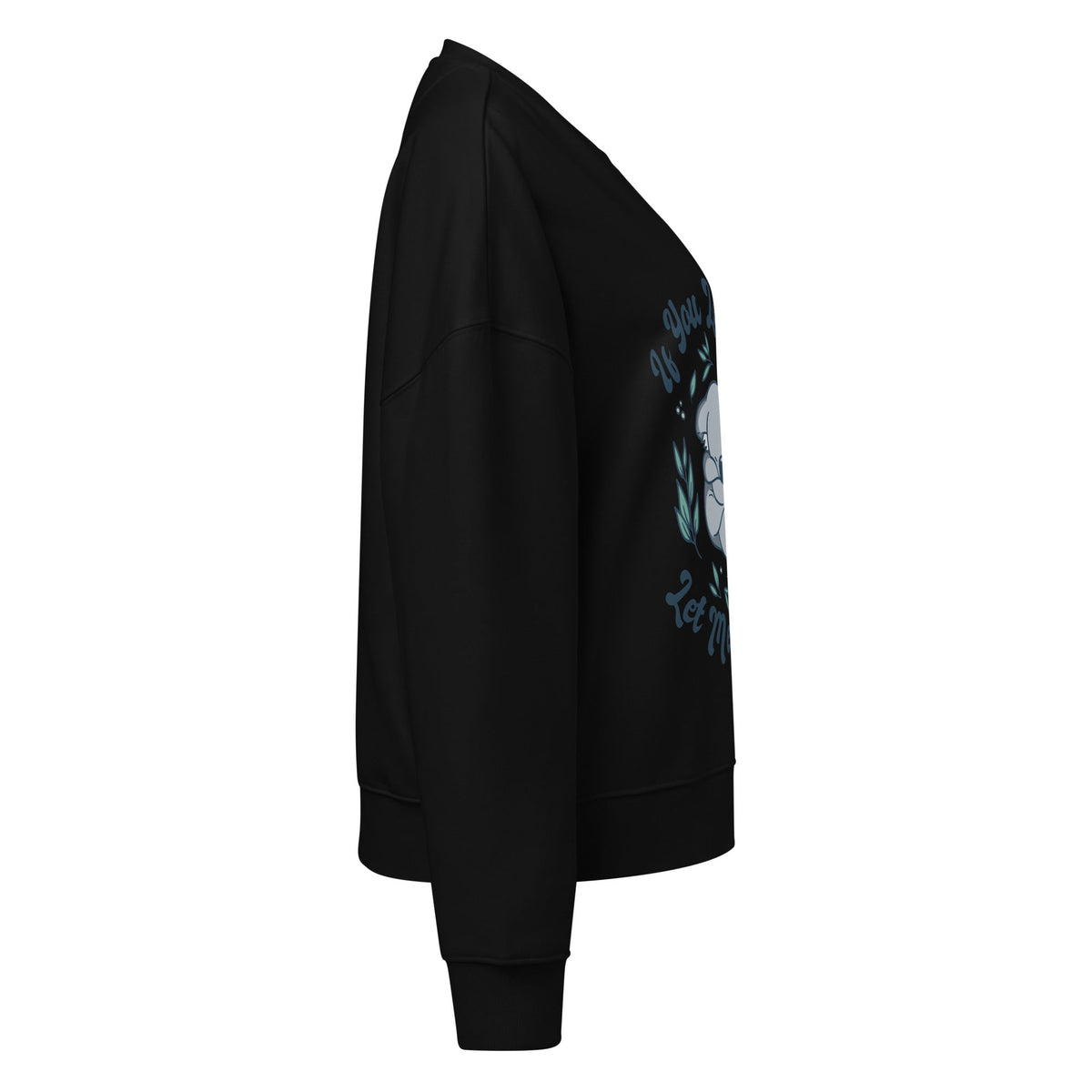 Women’s organic crew neck sweatshirt - PratSN