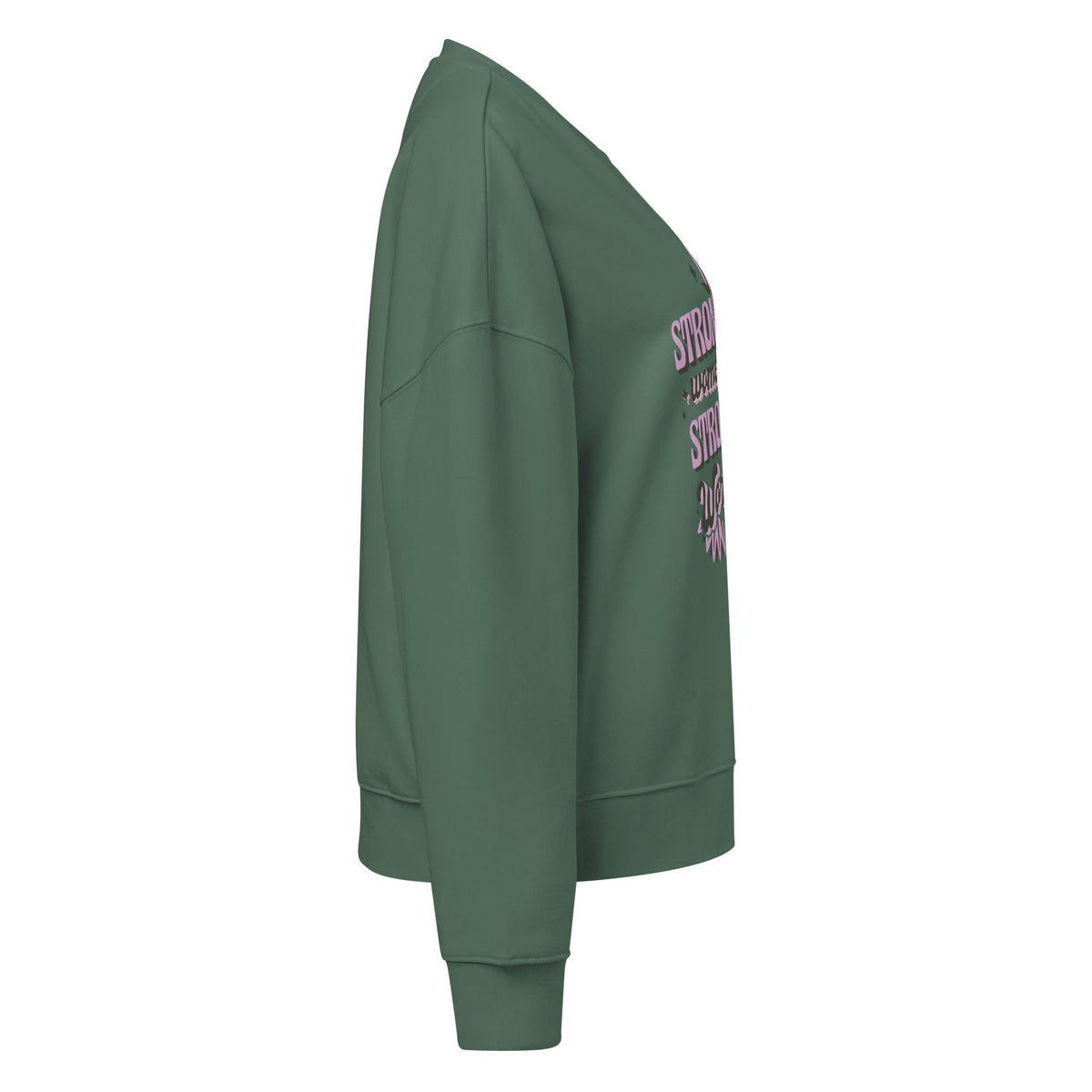 Women’s organic crew neck sweatshirt - PratSN