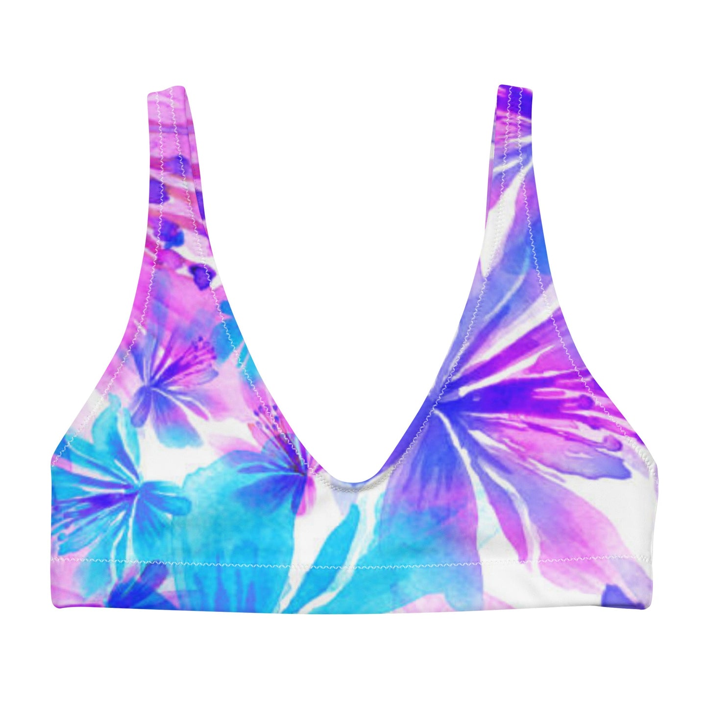 Women's padded bikini top, Cute Summer Bikini Top, beautiful bikini top, Beach dress, Beach dress for summer and spring - PratSN