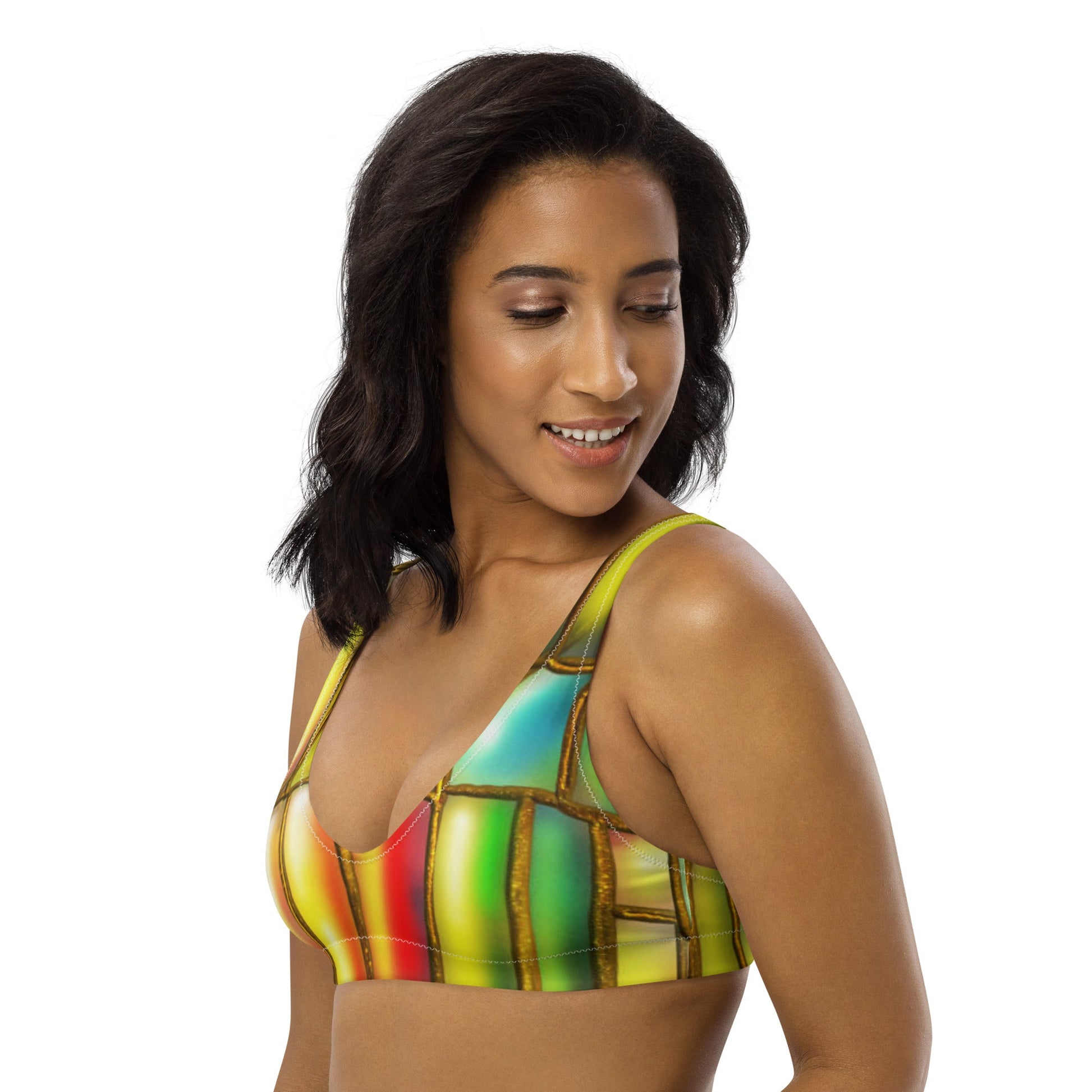 Women's padded bikini top, Cute Summer Bikini Top, beautiful bikini top, Beach dress, Beach dress for summer and spring - PratSN