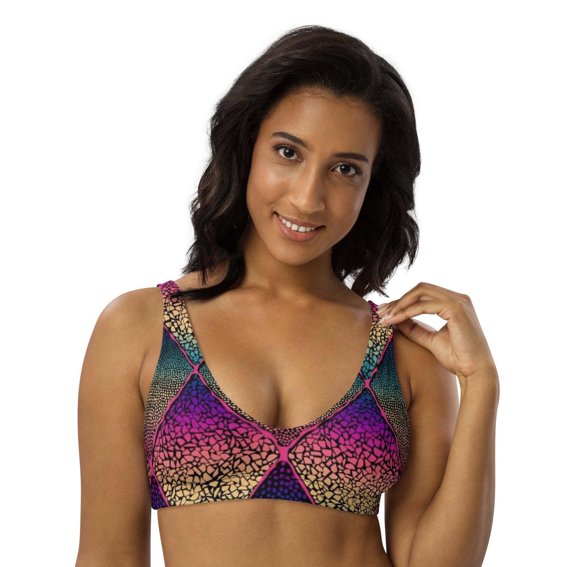 Women's padded bikini top, Cute Summer Bikini Top beautiful bikini top, Beach dress, Beach dress for summer and spring - PratSN
