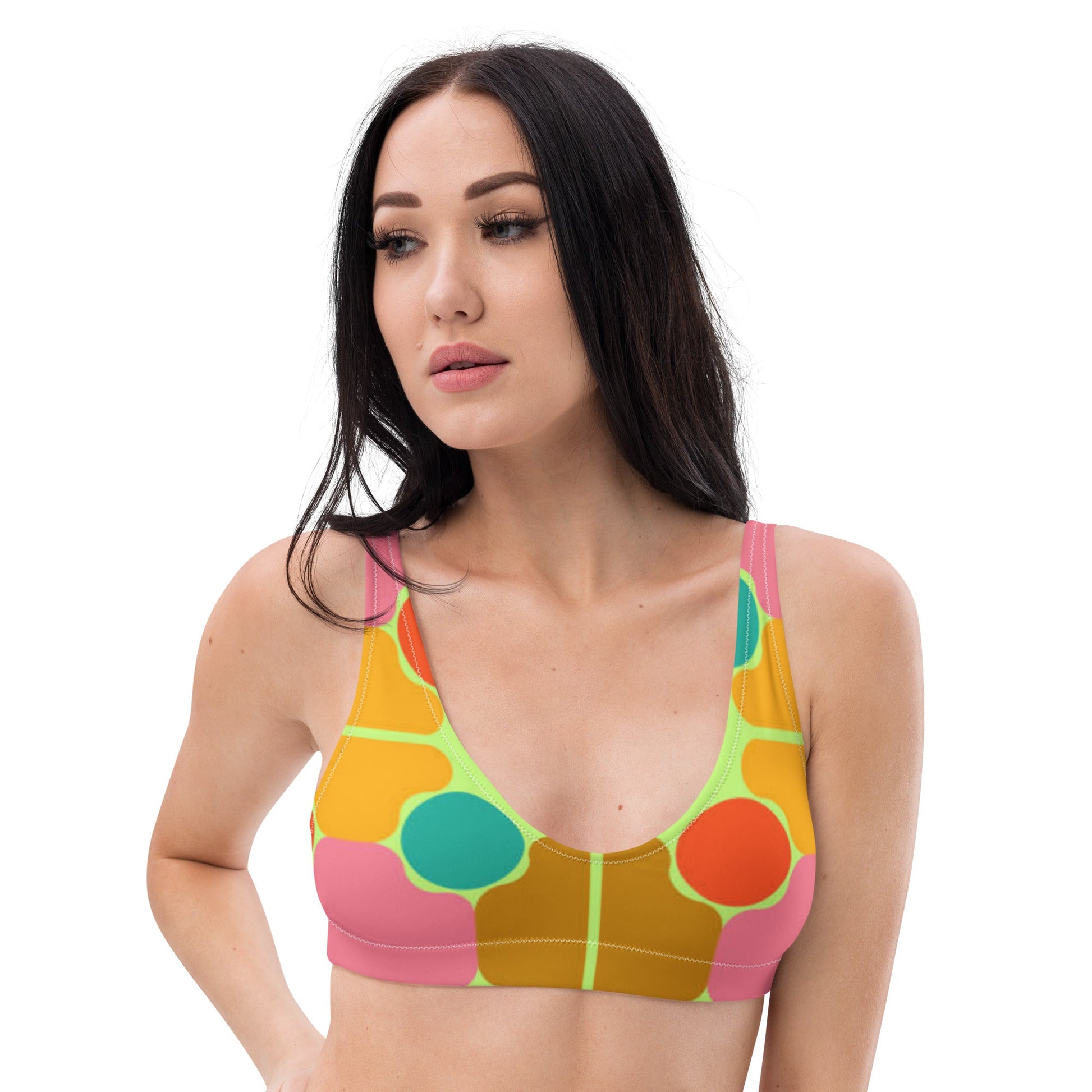 Women's padded bikini top, Cute Summer Bikini Top beautiful bikini top, Beach dress, Beach dress for summer and spring - PratSN