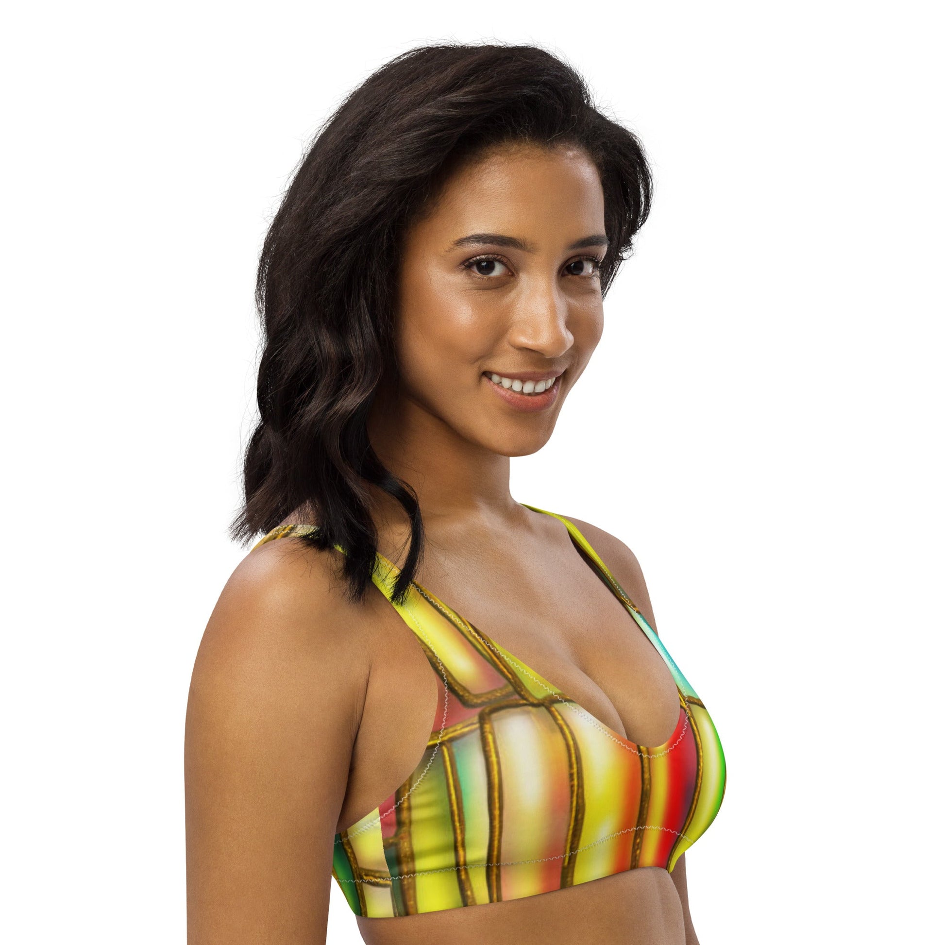 Women's padded bikini top, Cute Summer Bikini Top, beautiful bikini top, Beach dress, Beach dress for summer and spring - PratSN