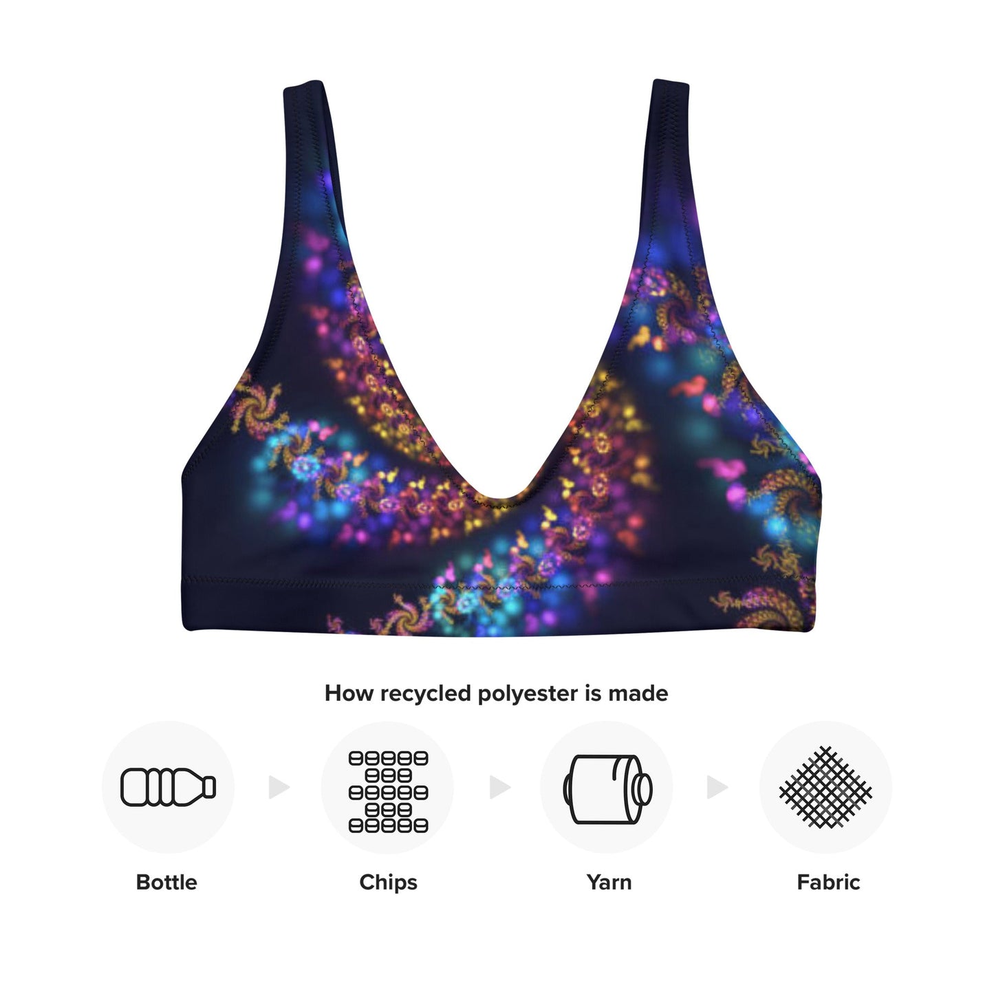 Women's padded bikini top, Cute Summer Bikini Top, beautiful bikini top, Beach dress, Beach dress for summer and spring - PratSN