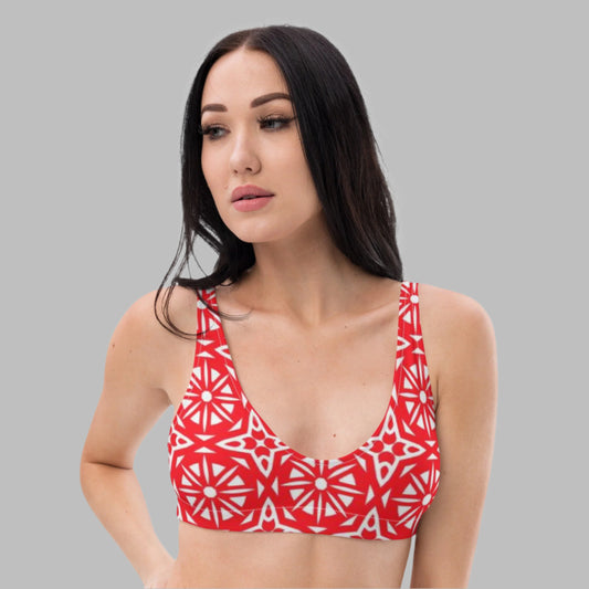 Women's padded bikini top, Padded Swimsuit Top, Bathing Suit Top, Sexy Swimwear - PratSN