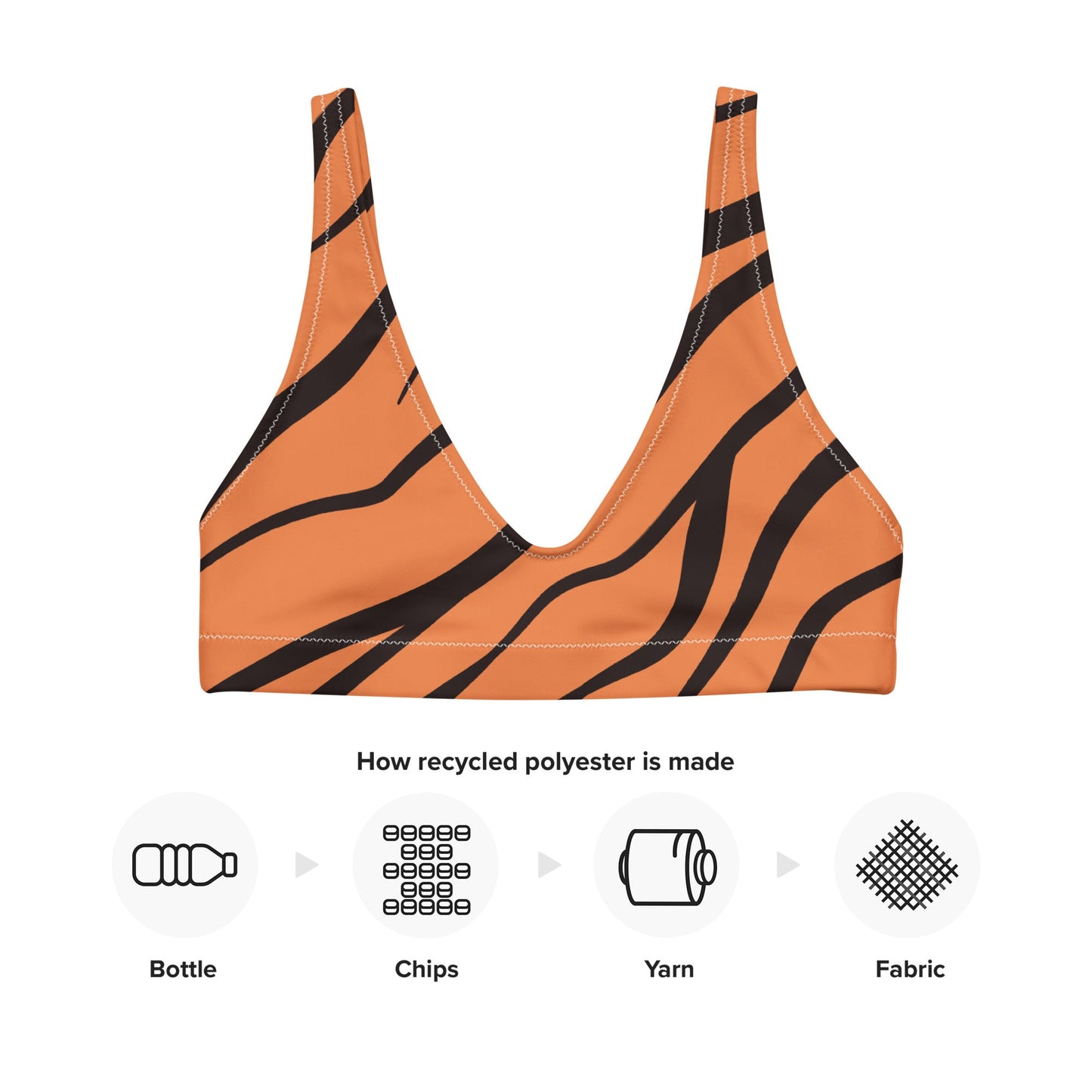 Women's padded bikini top, Swimsuit Top, Bathing Suit Top, Beach dress, Beach dress for summer and spring - PratSN