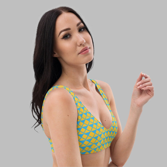Women's padded bikini top swimwear, classic beach dress - PratSN