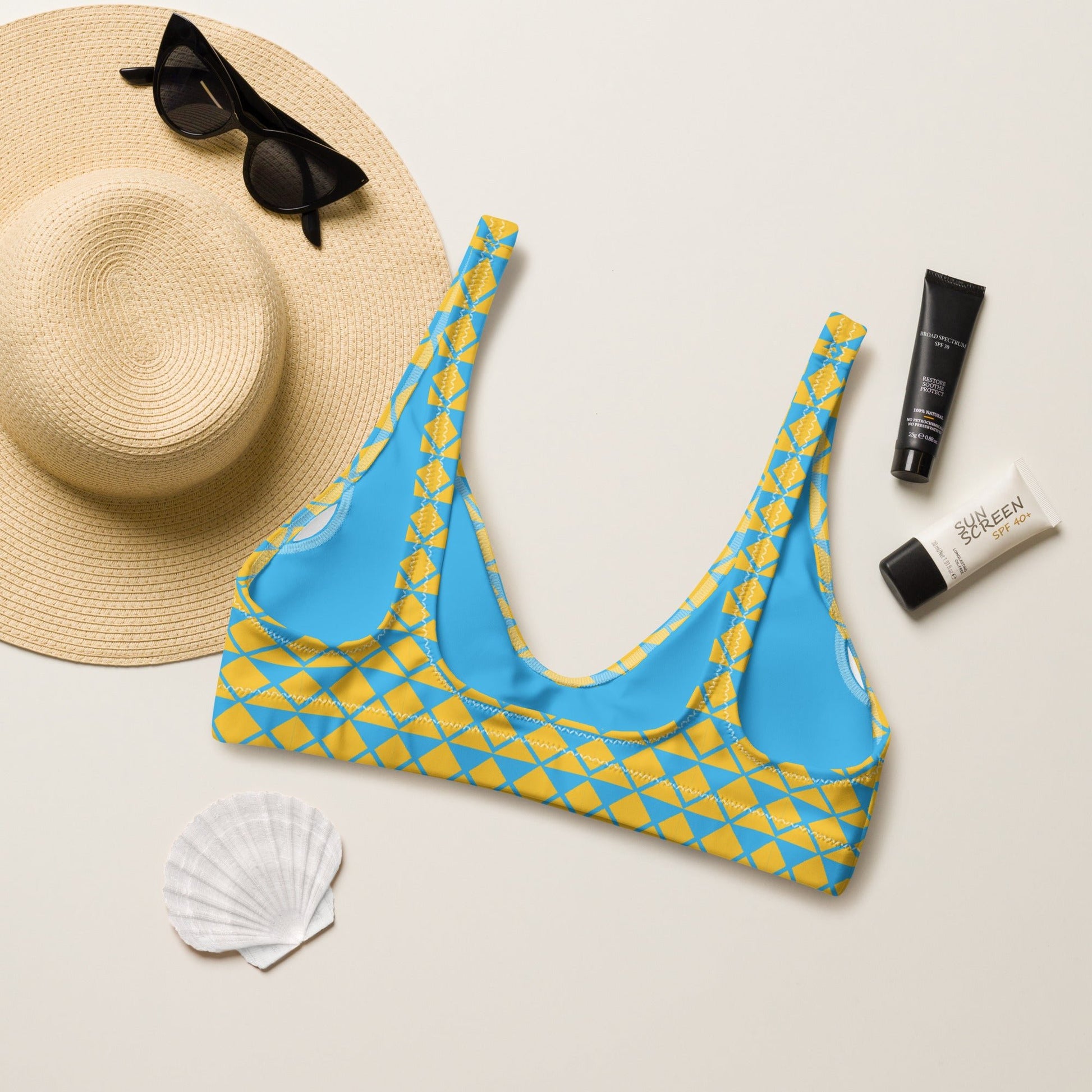 Women's padded bikini top swimwear, classic beach dress - PratSN