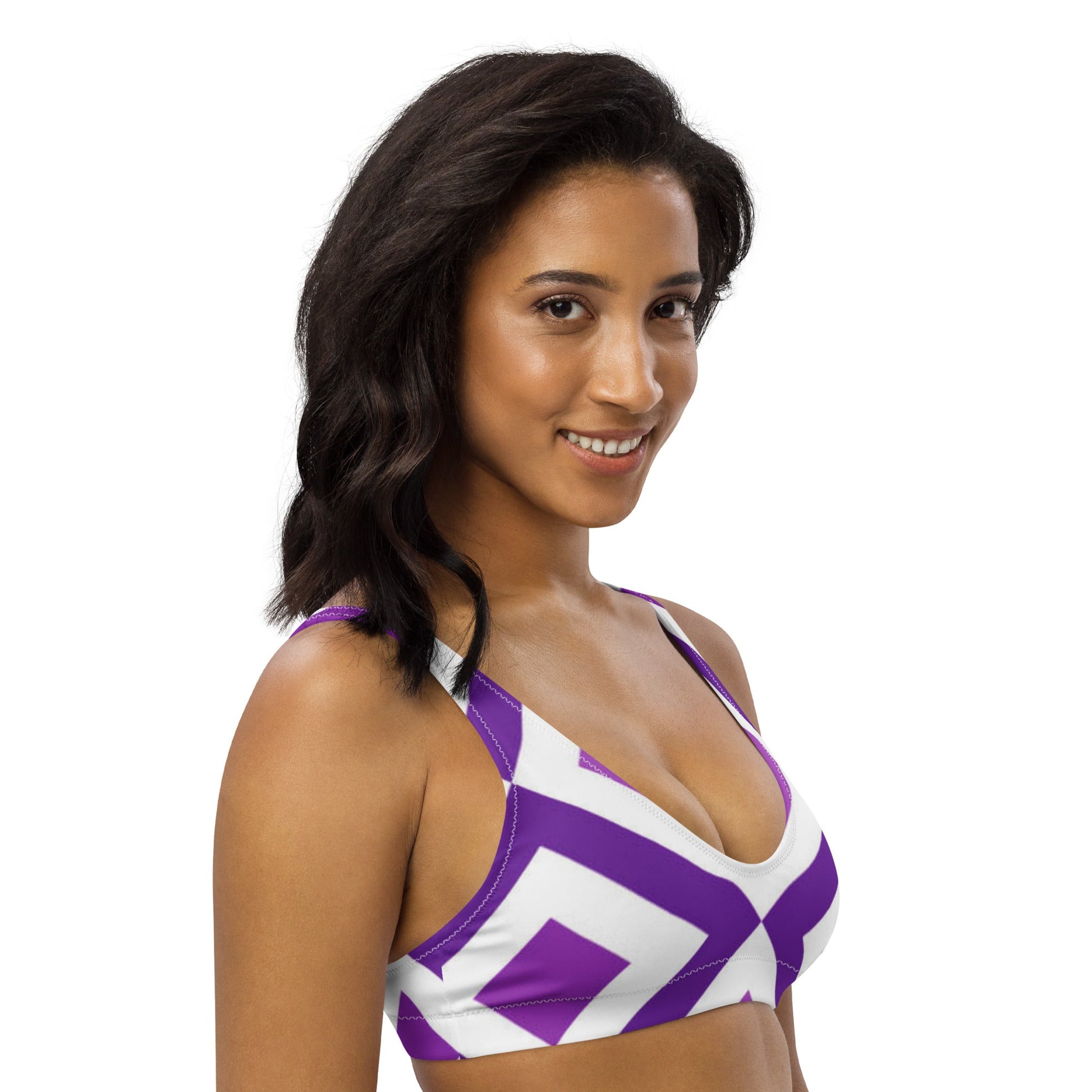 Women's padded bikini top, swimwear, classic beach dress - PratSN