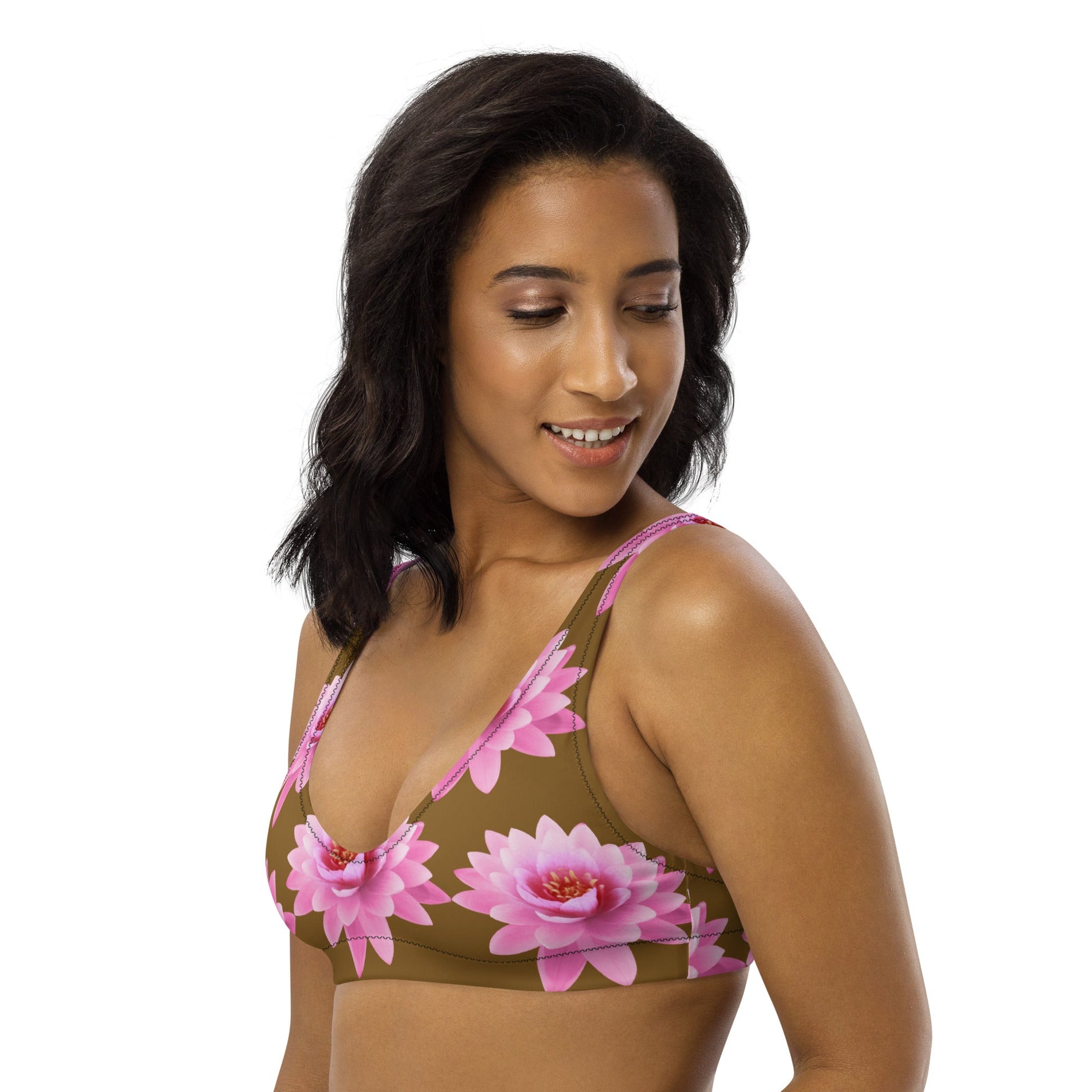 women's padded bikini top, swimwear, classic beach dress - PratSN