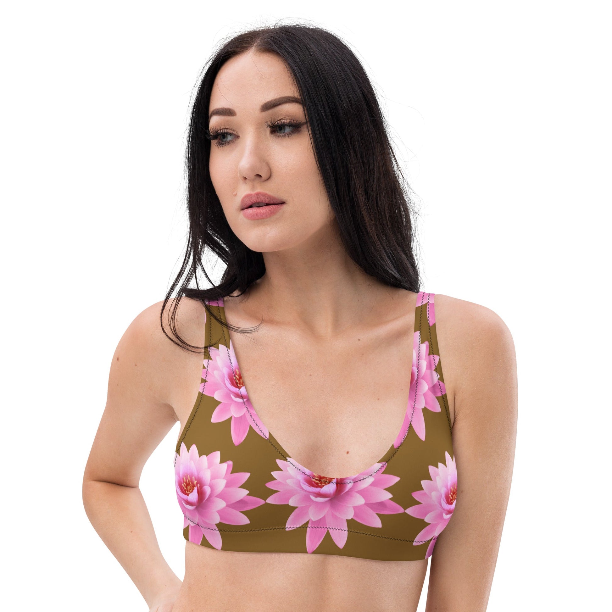 women's padded bikini top, swimwear, classic beach dress - PratSN
