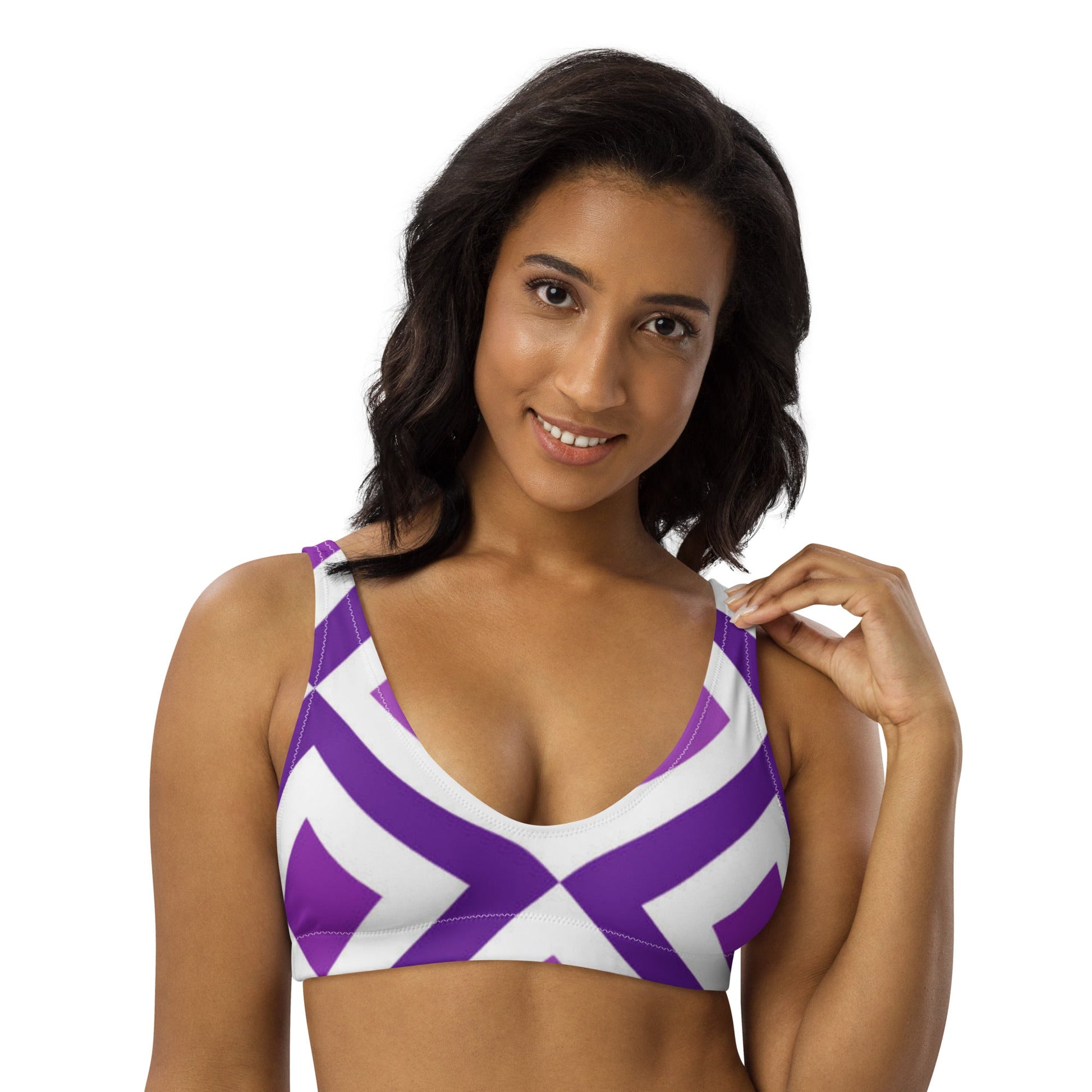 Women's padded bikini top, swimwear, classic beach dress - PratSN