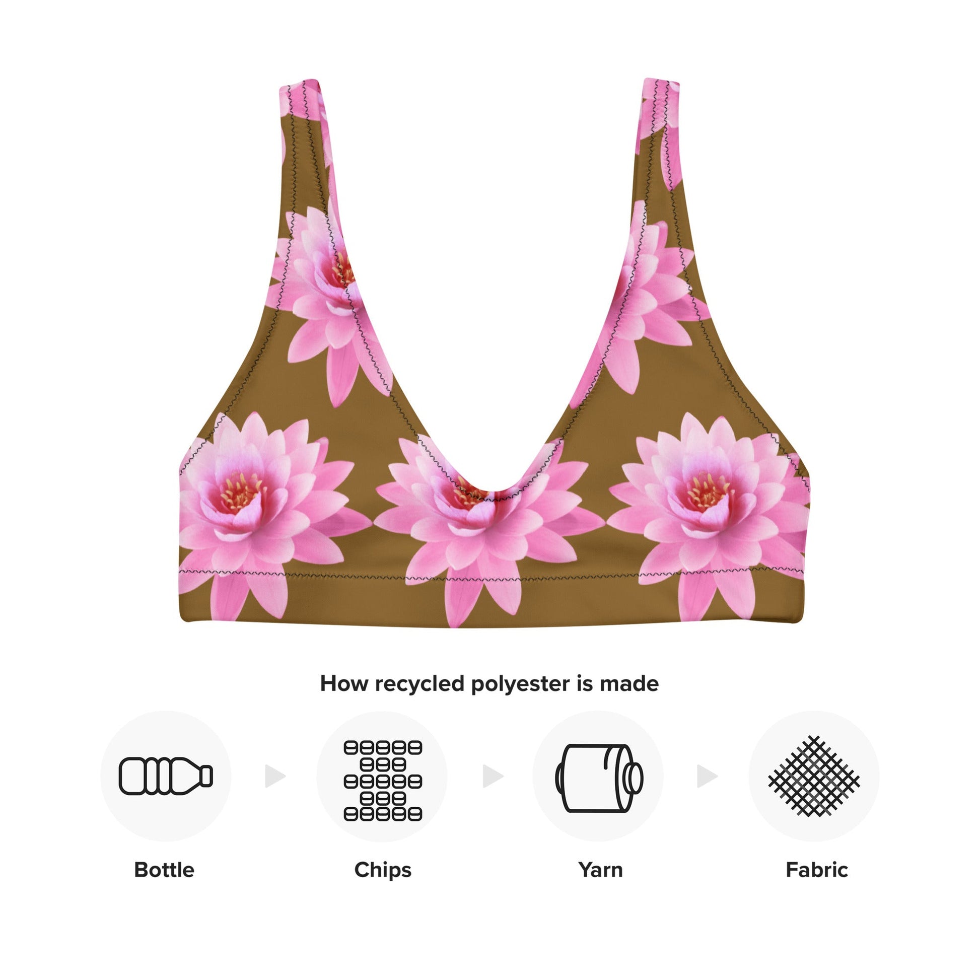 women's padded bikini top, swimwear, classic beach dress - PratSN