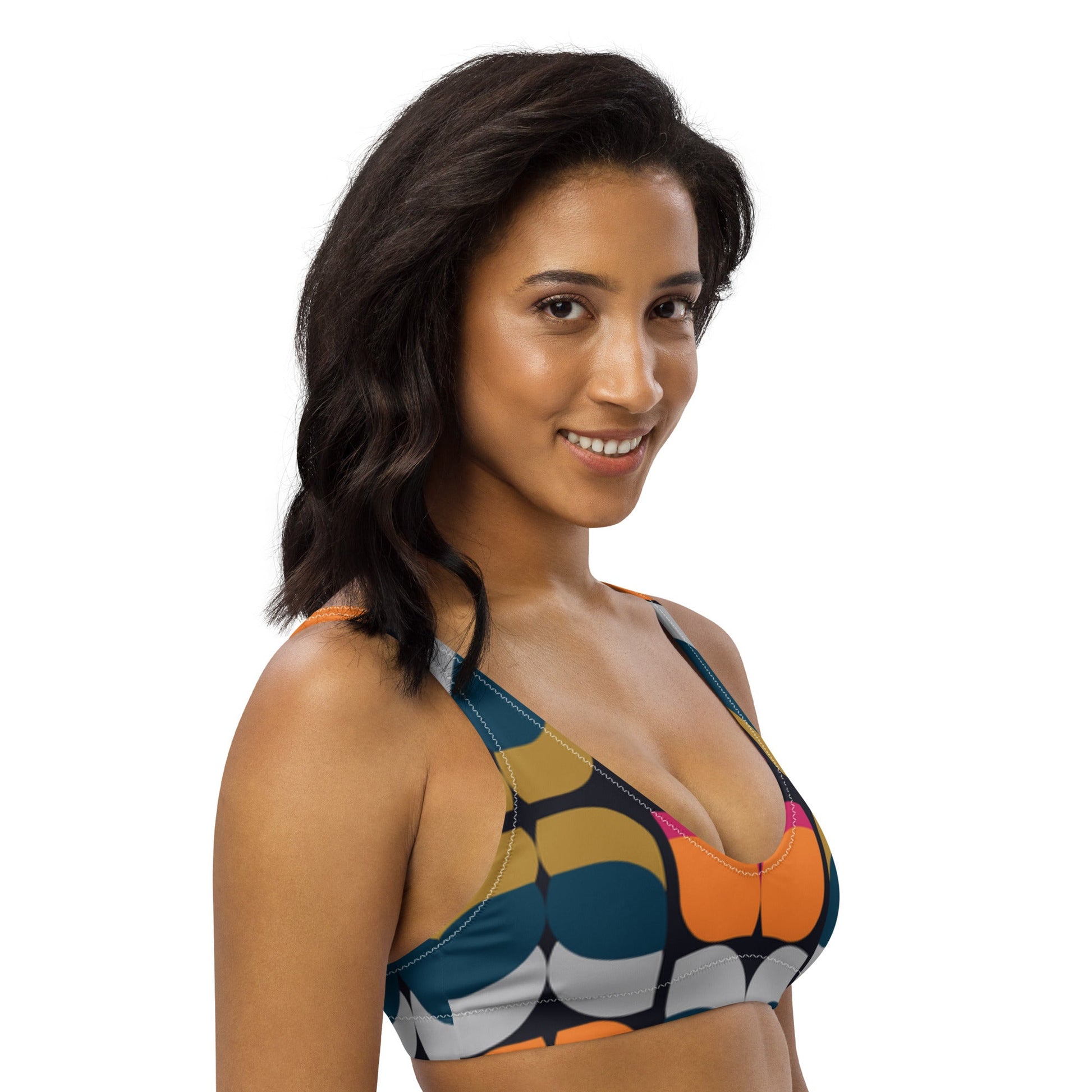 Women's padded bikini top, Women's padded bikini top, Swimsuit Top, Bathing Suit Top, Beach dress, Beach dress for summer and spring - PratSN