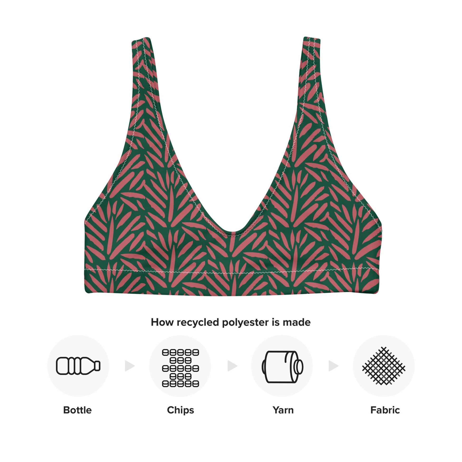 Women's padded bikini top, Women's padded bikini top, Swimsuit Top, Bathing Suit Top, Beach dress, Beach dress for summer and spring - PratSN