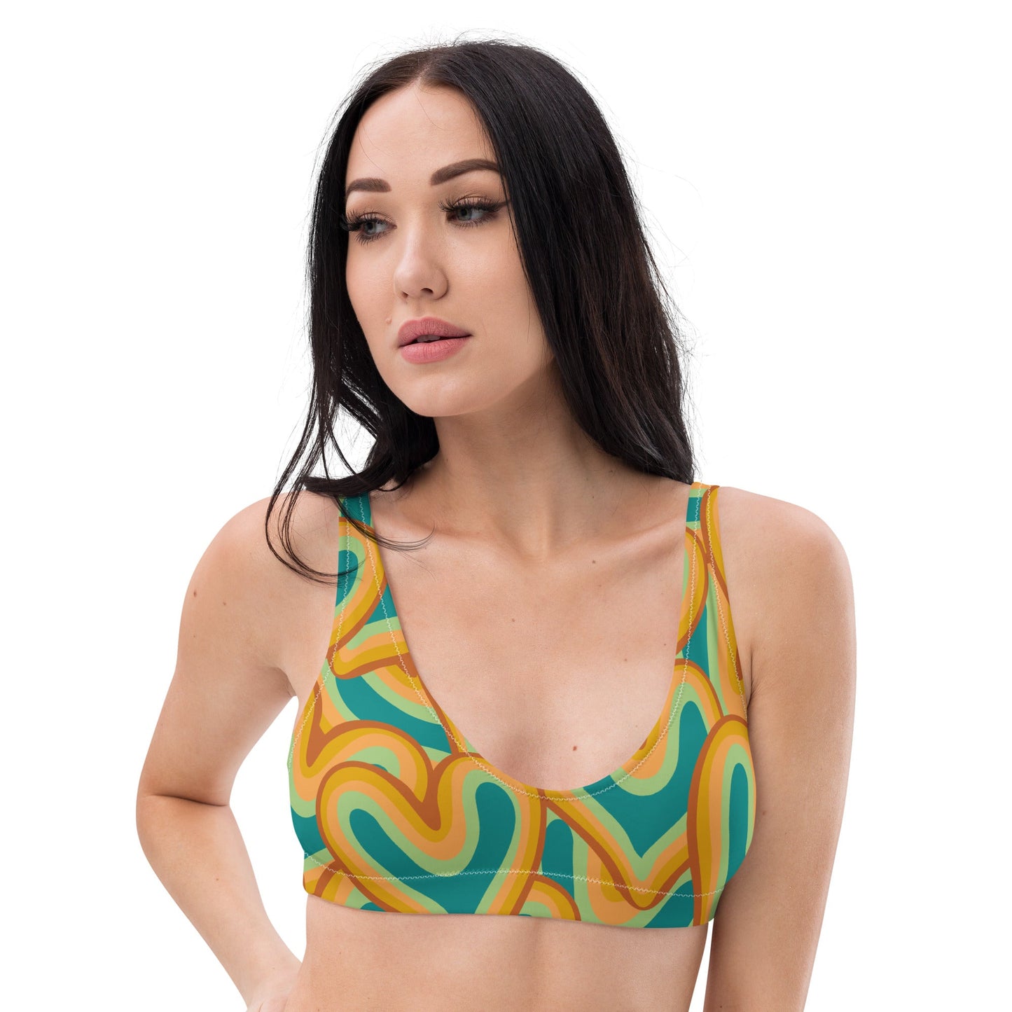 Women's padded bikini top, Women's padded bikini top, Swimsuit Top, Bathing Suit Top, Beach dress, Beach dress for summer and spring - PratSN