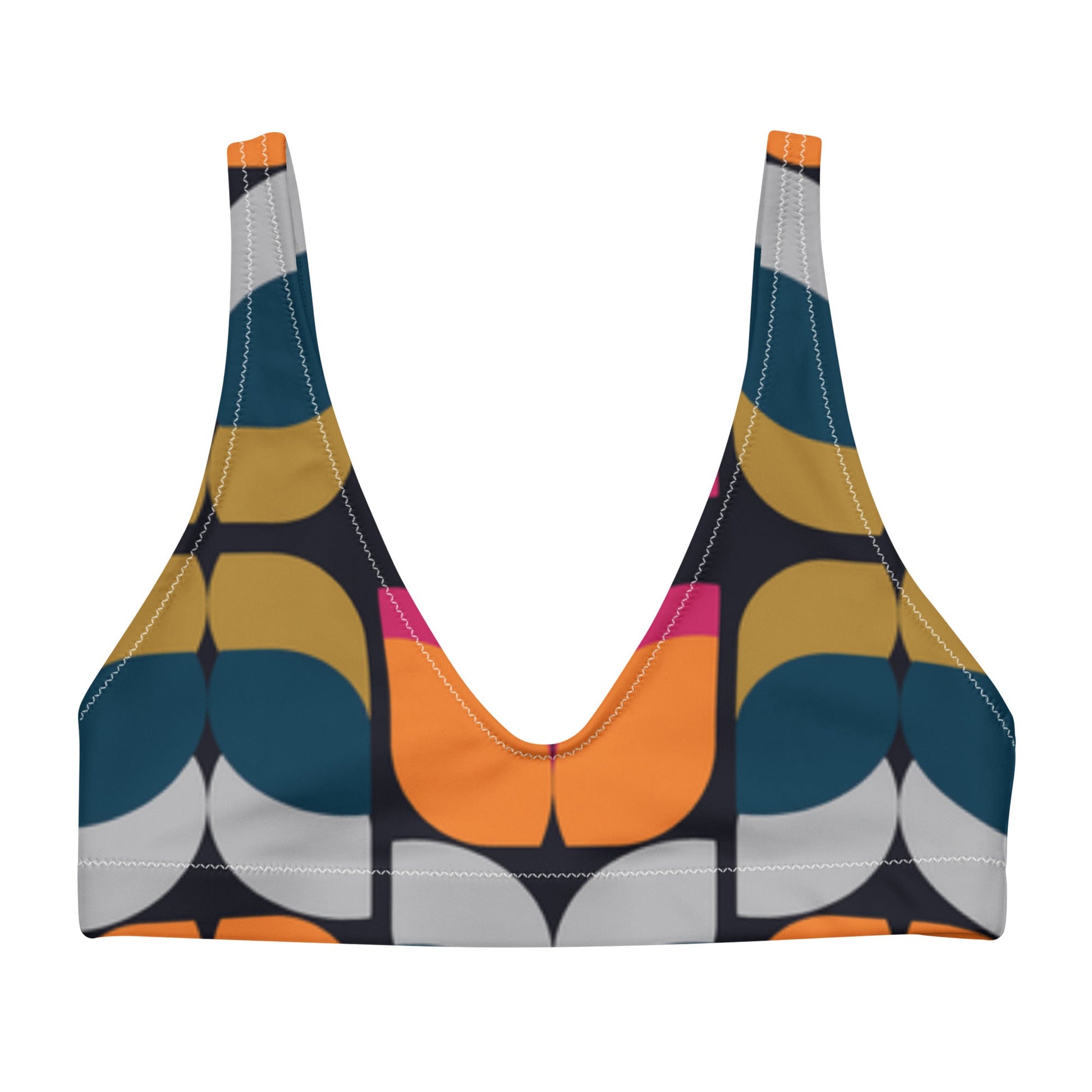 Women's padded bikini top, Women's padded bikini top, Swimsuit Top, Bathing Suit Top, Beach dress, Beach dress for summer and spring - PratSN
