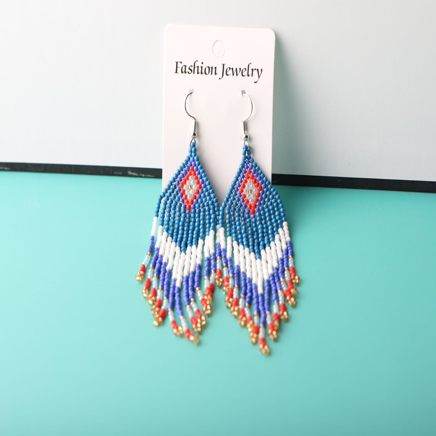 Women's Popular Long Tassel Earrings Bohemian Style - PratSN