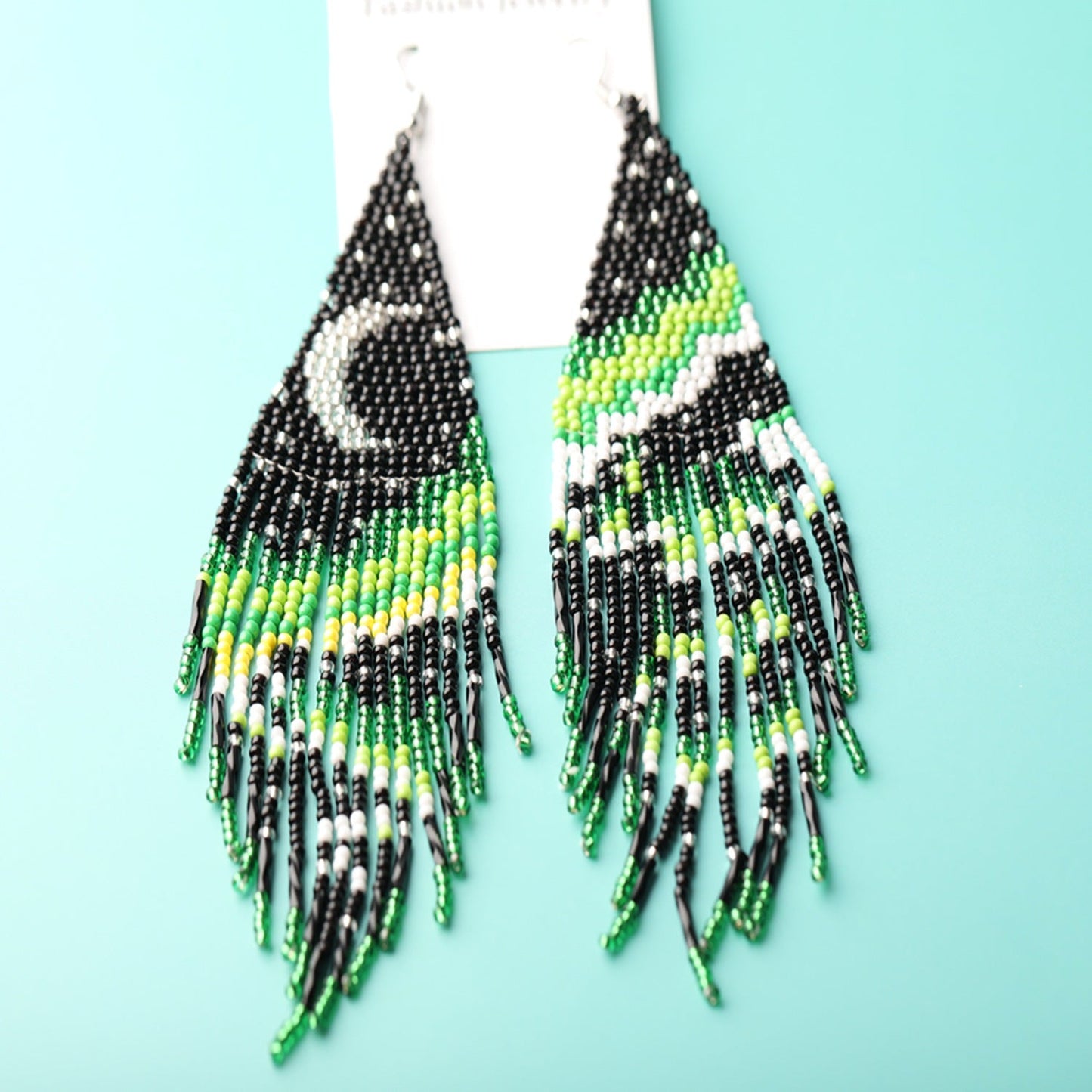 Women's Popular Long Tassel Earrings Bohemian Style - PratSN