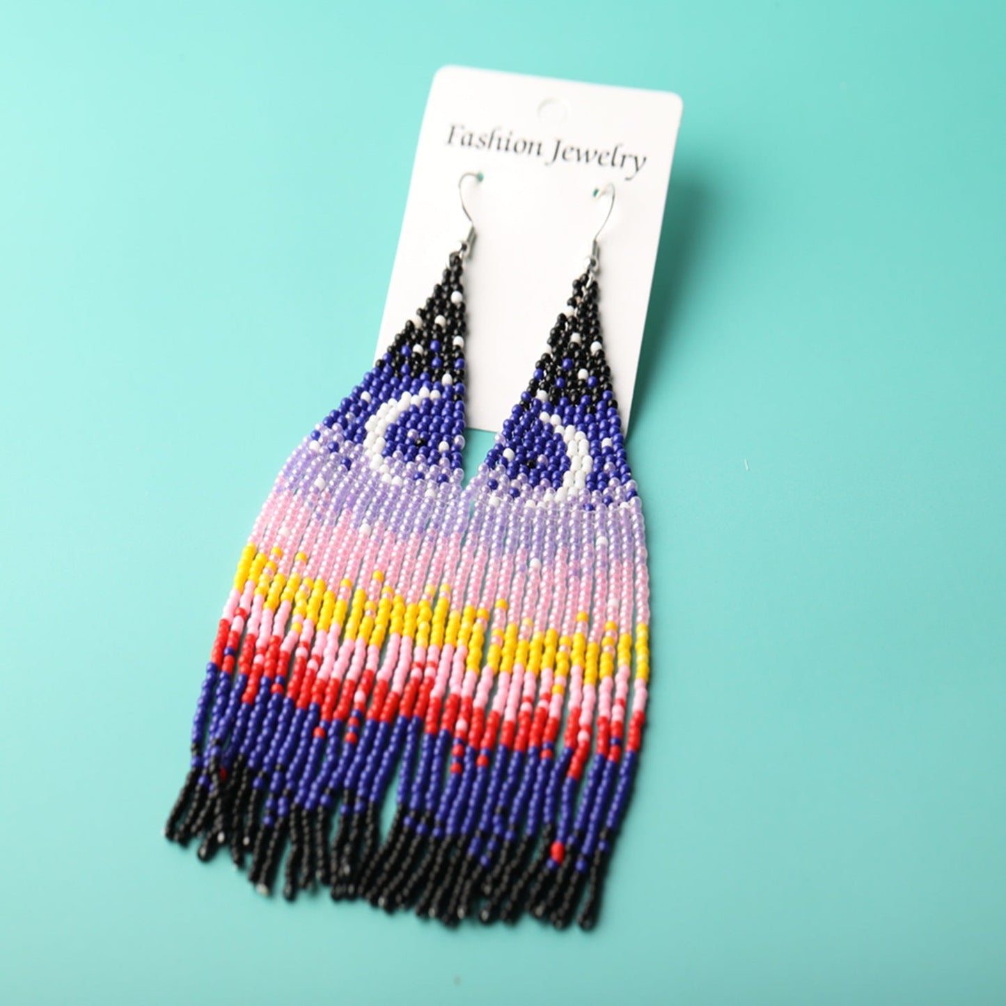 Women's Popular Long Tassel Earrings Bohemian Style - PratSN