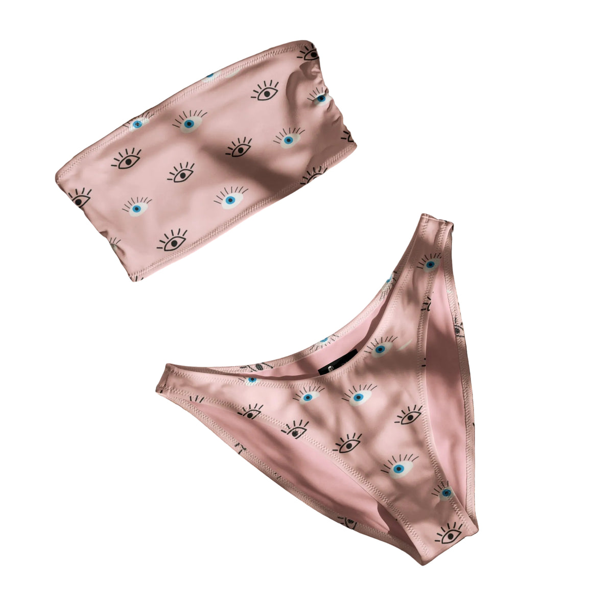Women's Recycled bandeau bikini. Swimsuit - PratSN