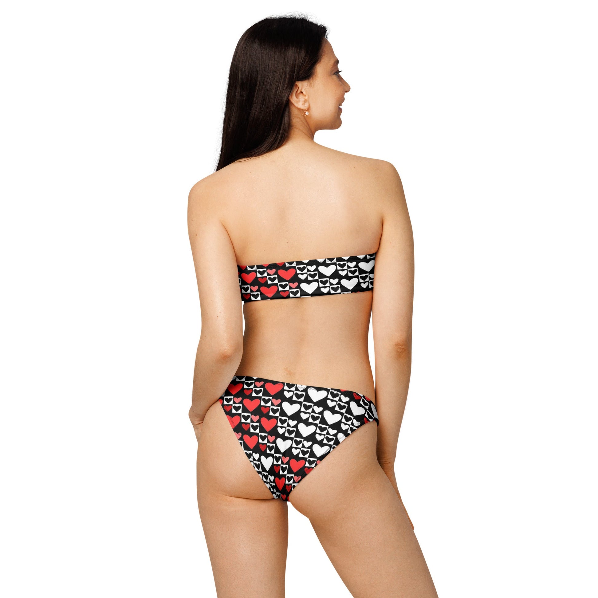 Women's Recycled bandeau bikini, Swimwear - PratSN
