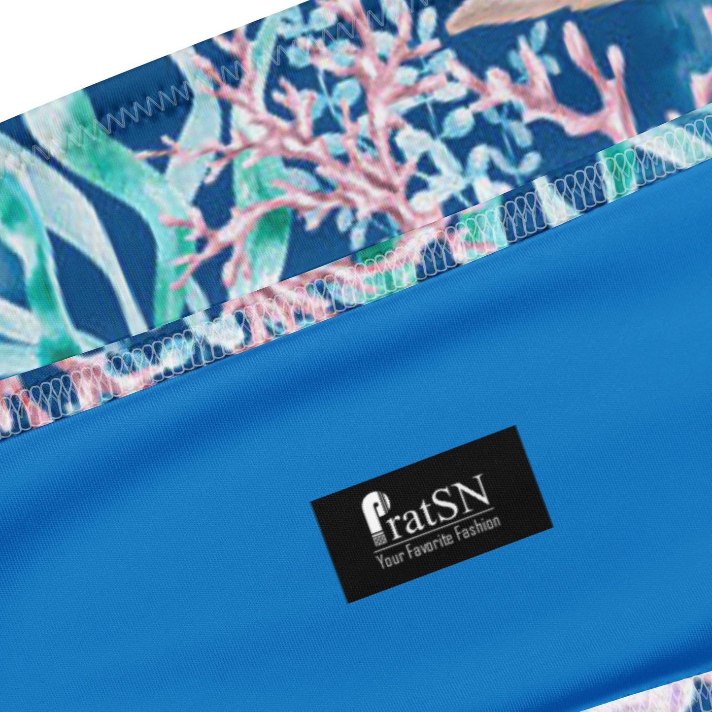 Women's Recycled bandeau bikini, Swimwear - PratSN
