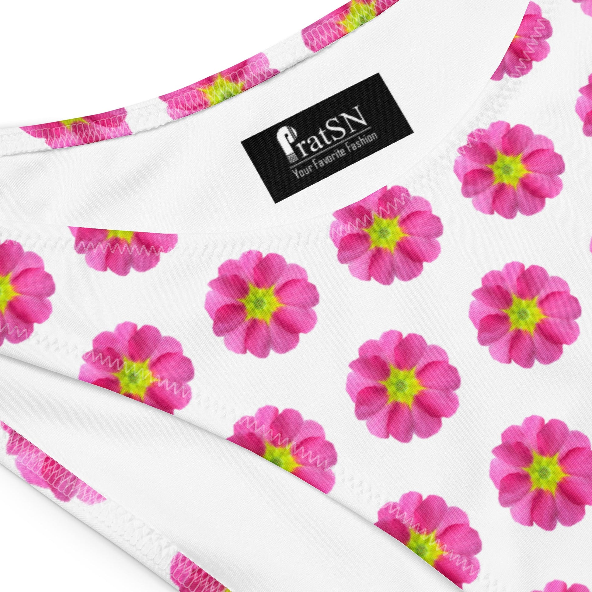 Women's Recycled bandeau bikini, Swimwear - PratSN