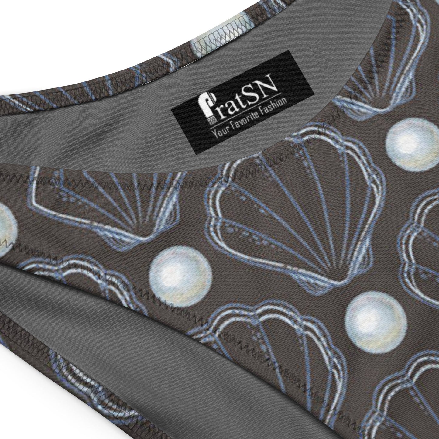 Women's Recycled bandeau bikini, Swimwear - PratSN