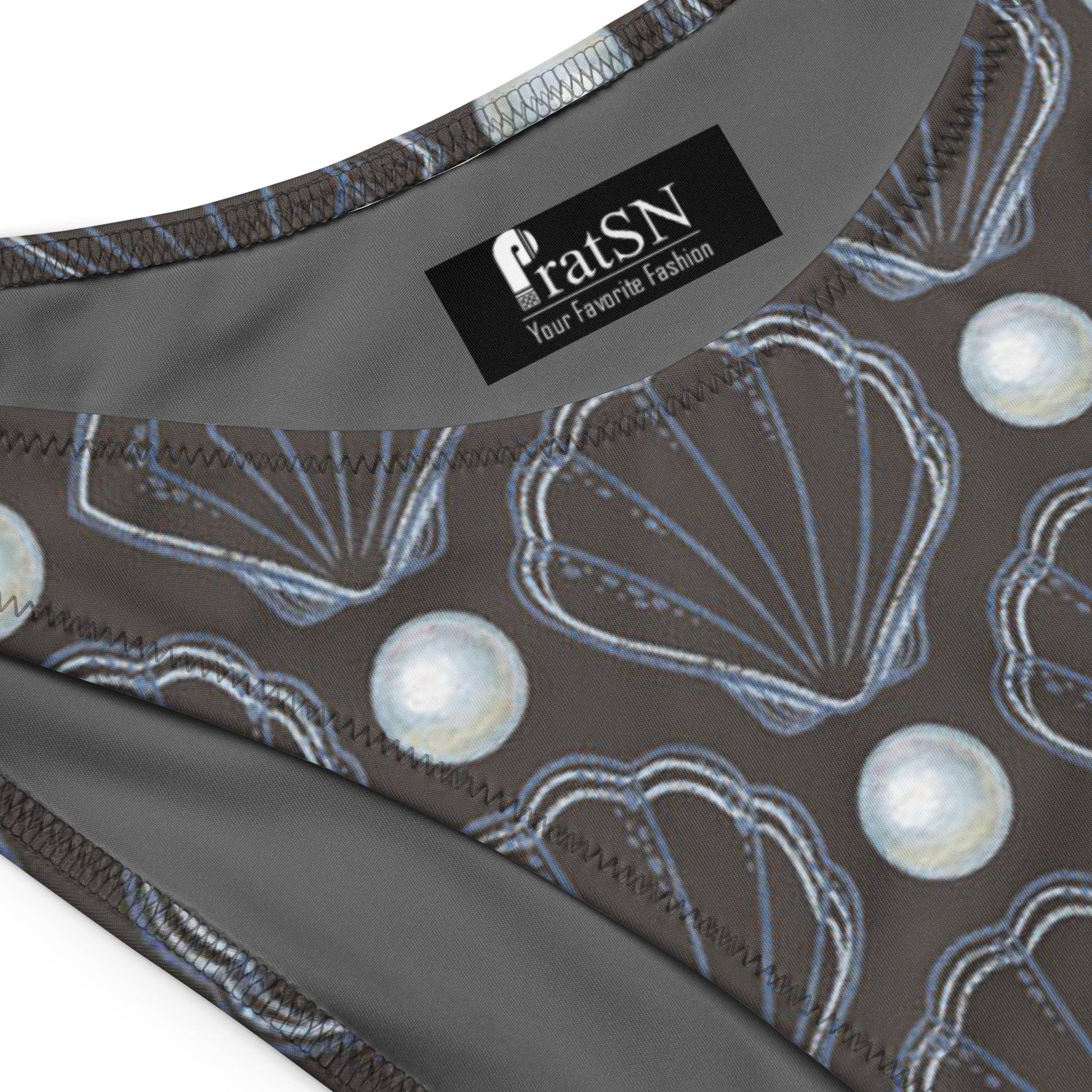 Women's Recycled bandeau bikini, Swimwear - PratSN