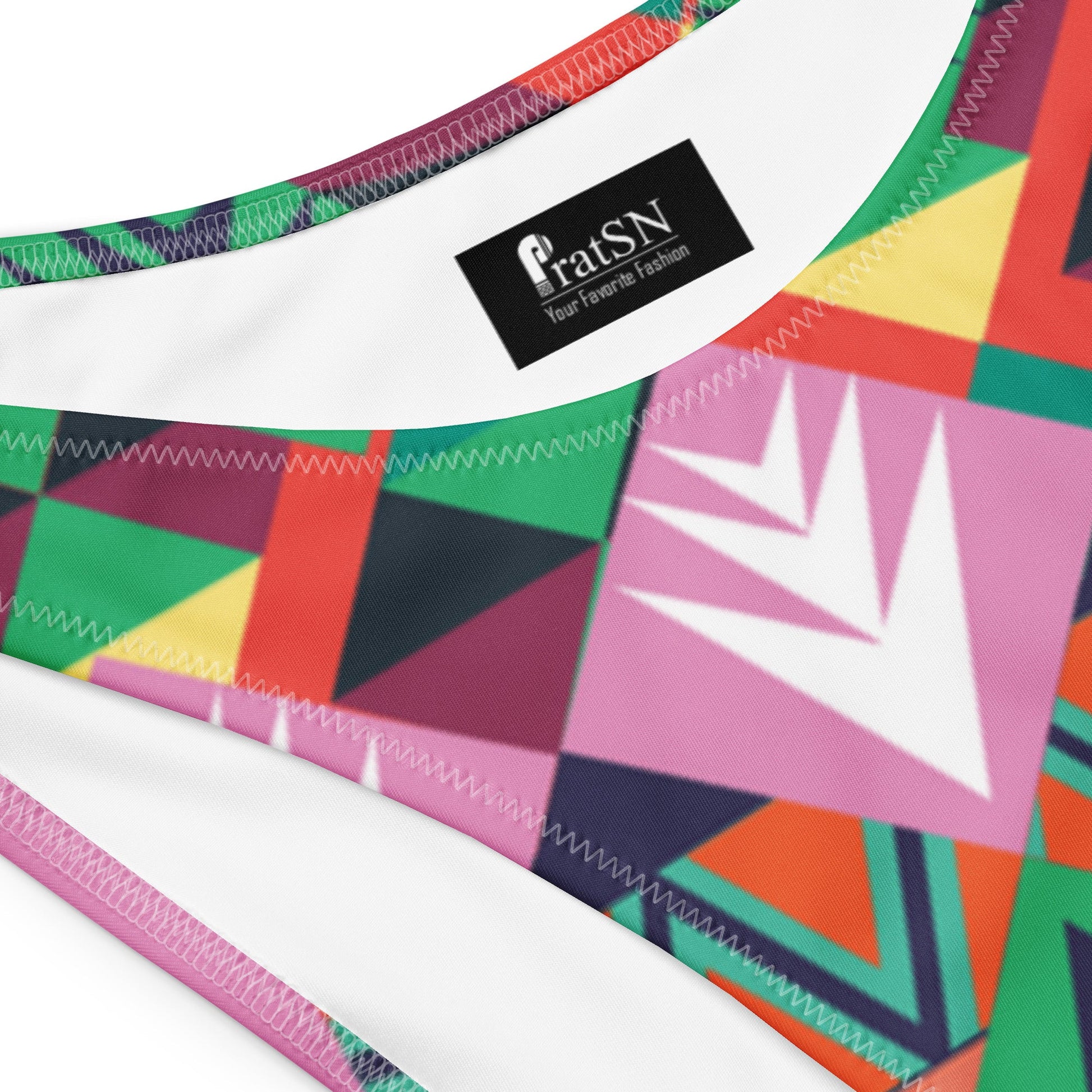 Women's Recycled bandeau bikini, Swimwear - PratSN