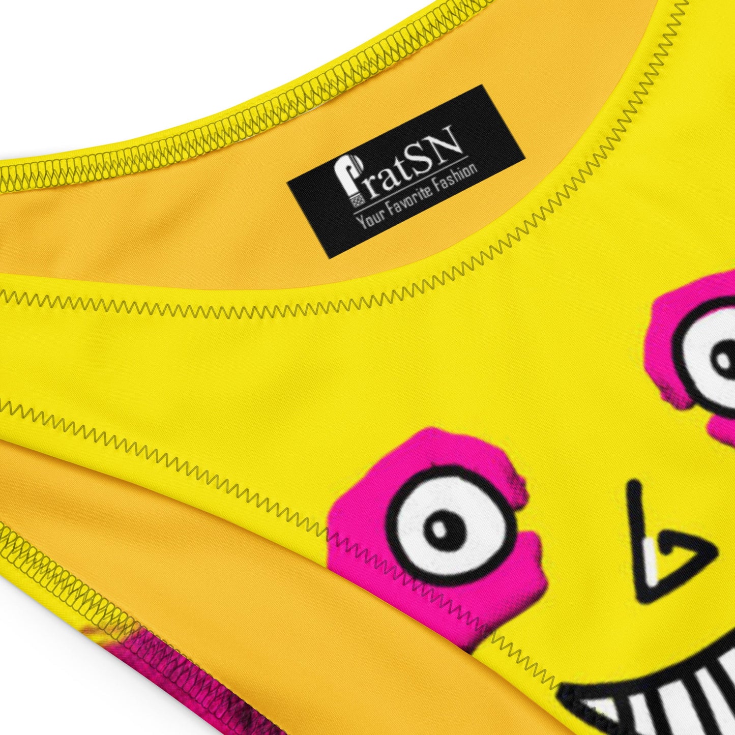 Women's Recycled bandeau bikini, Swimwear - PratSN