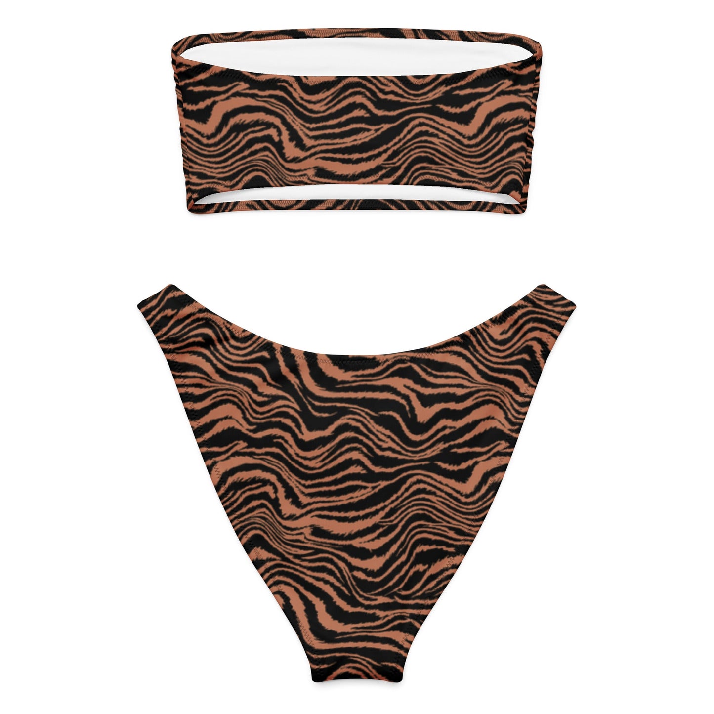 Women's Recycled bandeau bikini, Swimwear - PratSN