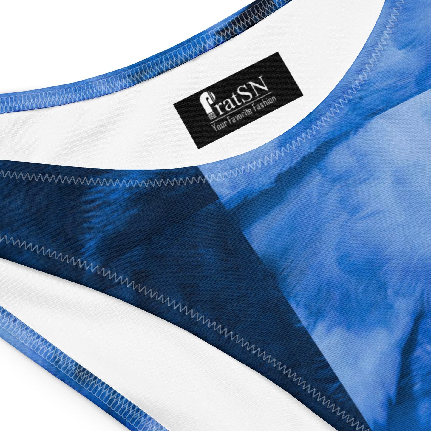 Women's Recycled bandeau bikini, Swimwear - PratSN