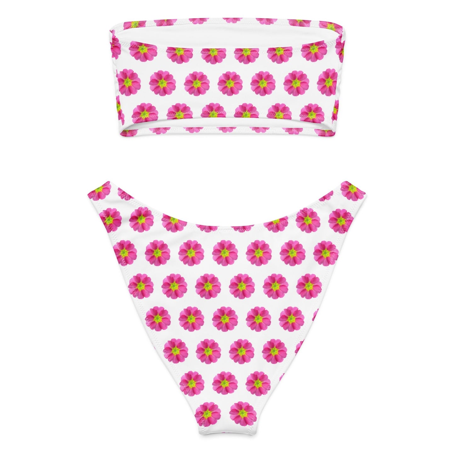 Women's Recycled bandeau bikini, Swimwear - PratSN