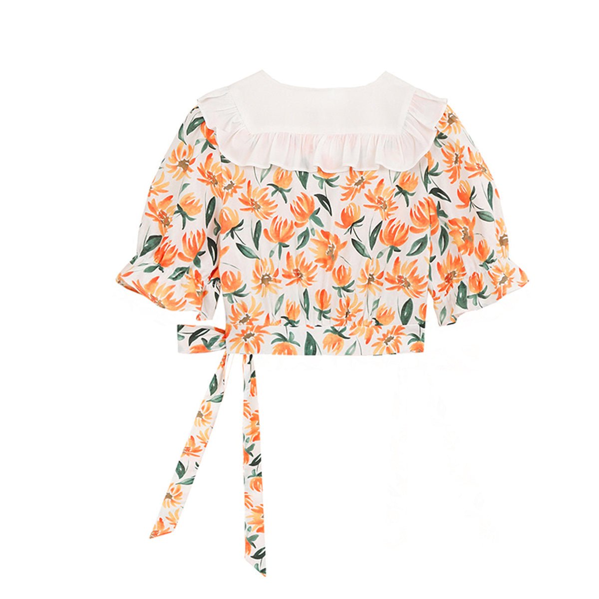 Women's ruffle collar shirt - PratSN