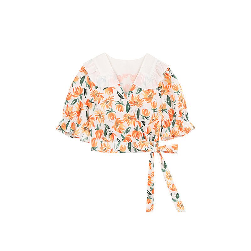 Women's ruffle collar shirt - PratSN