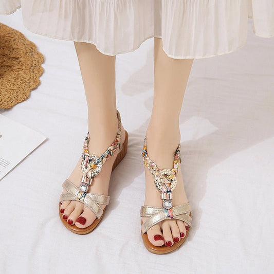 Women's Sandals Flat Foreign Trade Shoes - PratSN