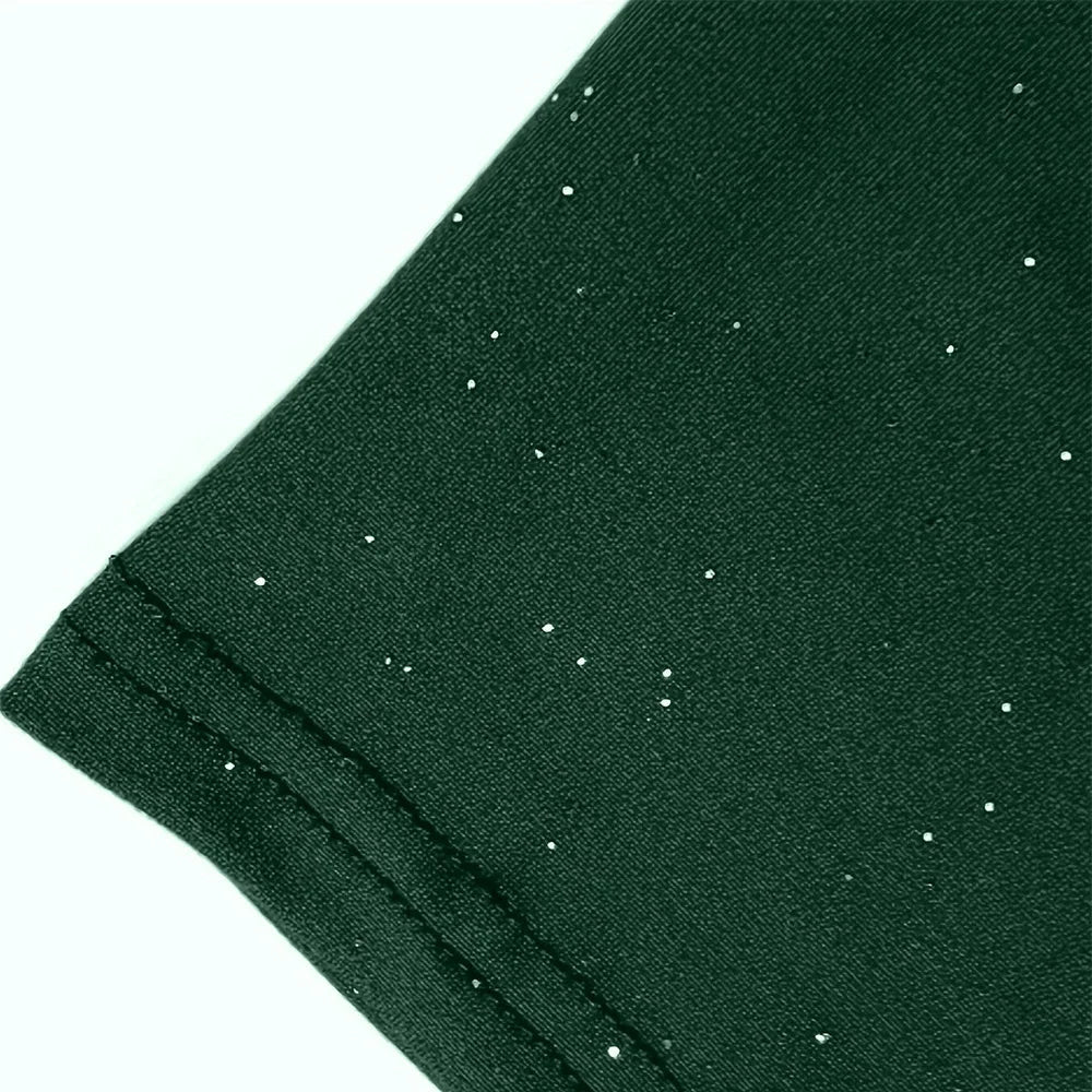 Women's Sexy Diagonol Collar Chain Long Sleeve Bodycon Mini Dress Autumn Ladies Slim Fit Party Cocktail Evening Pullover Dresses - PratSN