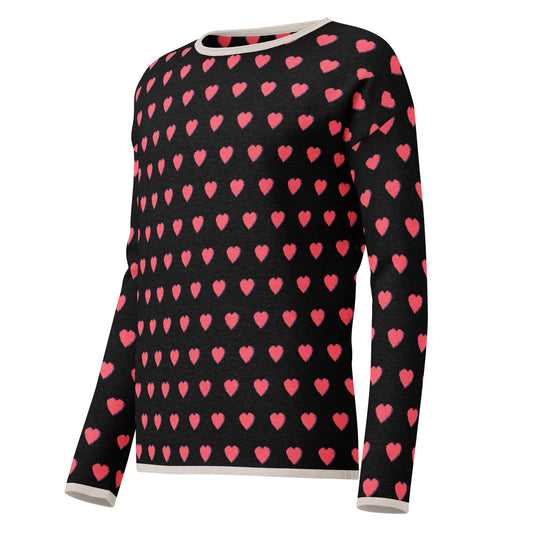 Women’s straight bottom knitted sweater - PratSN