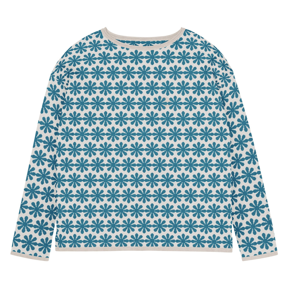 Women’s straight bottom knitted sweater - PratSN